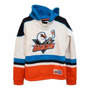 San Diego Gulls Youth Hockey Hoodie Jersey YXS Fleece Pullover AHL NHL Fan Gear